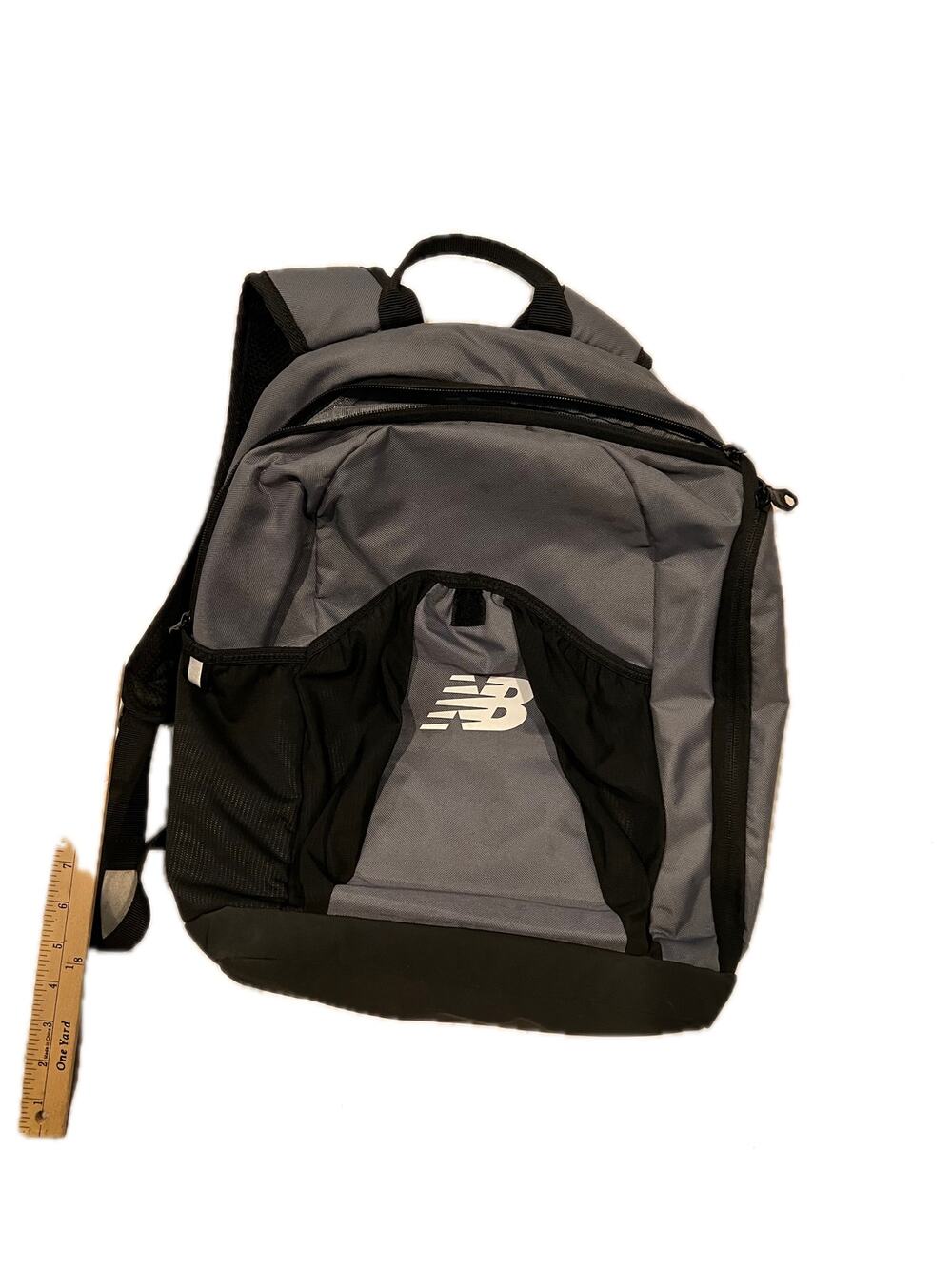 New Balance Gray Black Backpack 21L